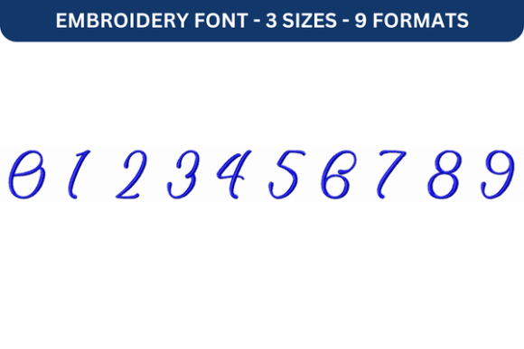 Beautifully Designed: Lovely Home Font Number 0 to 9