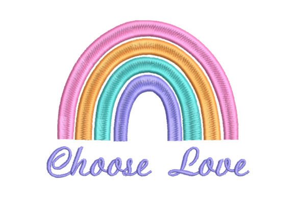 Choose Love with Rainbow