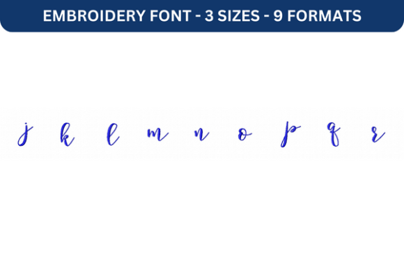 Storybook Font Lower J to R: A Versatile Embroidery Tool for Creative Expression