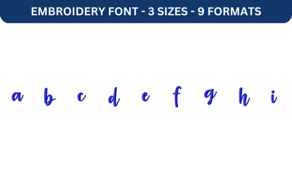 Strawberry Blossom Font Lower a to I: A Versatile Embroidery Solution for Creative Projects